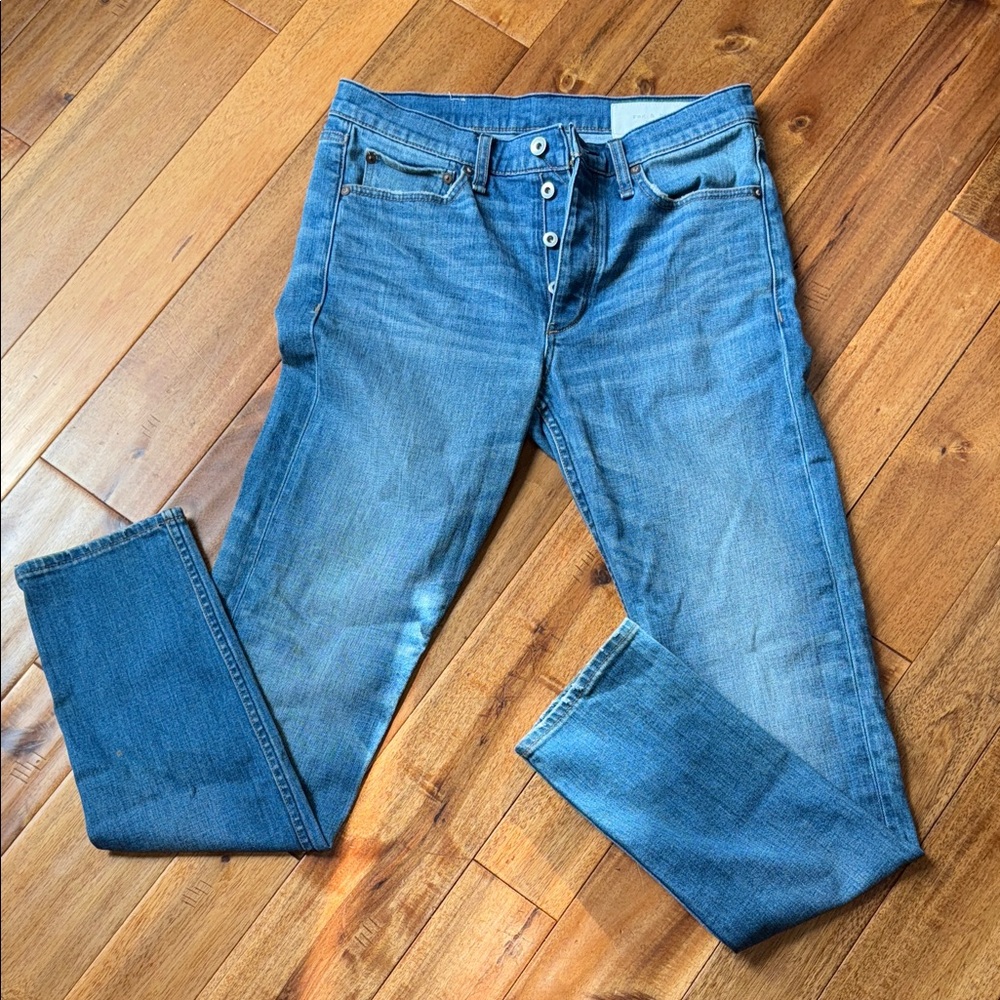 rag & bone Men's Slim Jeans in Blue